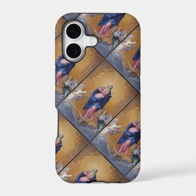Glory To The Immaculate Conseption Iphone Case (Back)