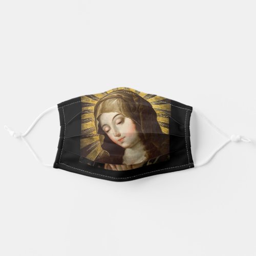 Glory To The Virgin Mary Adult Cloth Face Mask