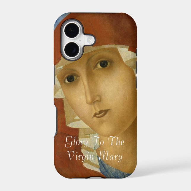 GLORY TO THE VIRGIN MARY IPHONE CASE (Back)