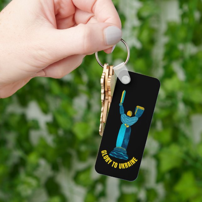 Glory To Ukraine Motherland Monument   Keychain (Hand)