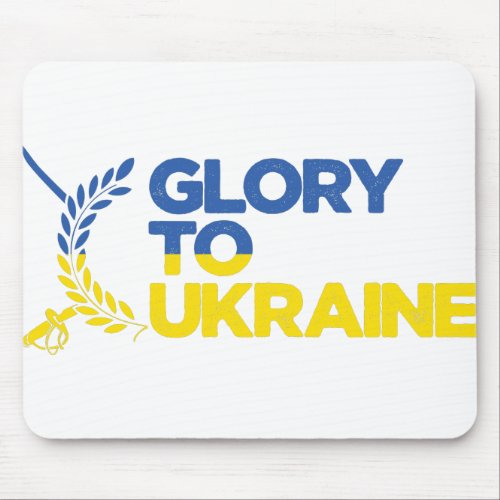 Glory To Ukraine Mouse Pad