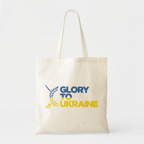 Glory To Ukraine Tote Bag