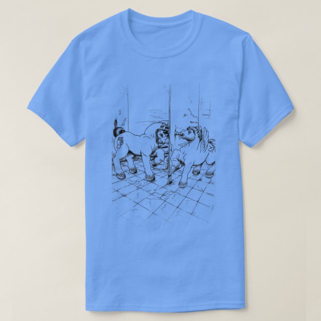 Gloryhole Ponies T-Shirt (Design Front)