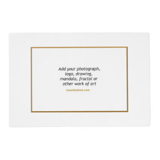 Gloss Laminated Placemat 12 x 18