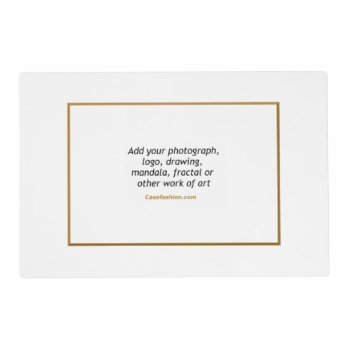 Gloss Laminated Placemat 12 X 18 by Casefashion at Zazzle