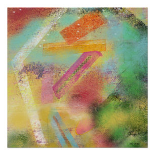 Glossy Abstract Poster