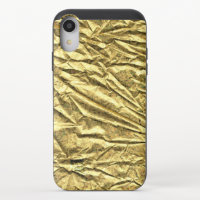Glossy gold foil