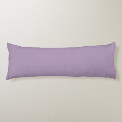 Glossy Grape Solid Color Body Pillow