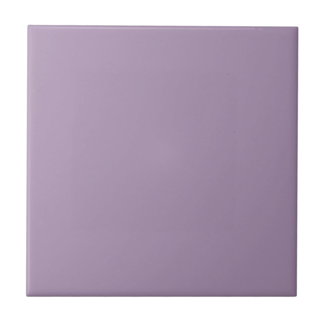 Glossy Grape Solid Color Ceramic Tile (Front)