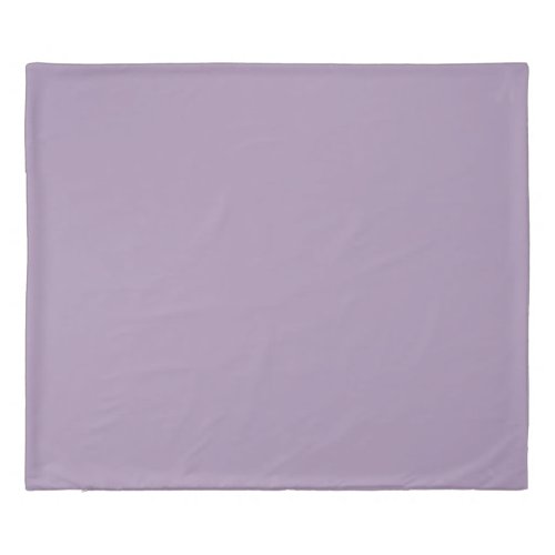 Glossy Grape Solid Color Duvet Cover