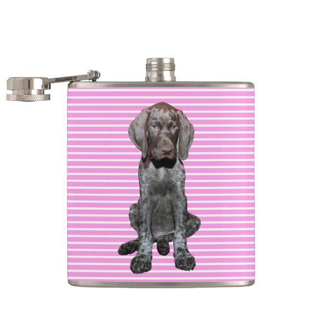Glossy Grizzly in Pink Flask (Opened)