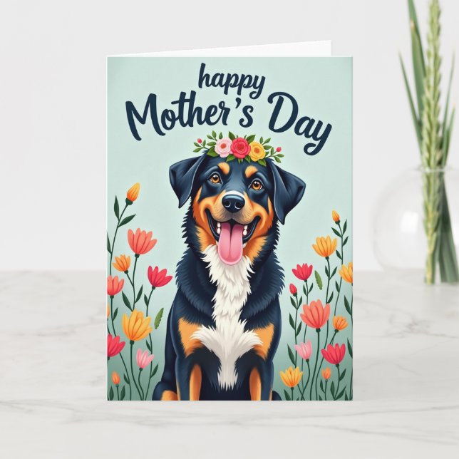 Glossy Happy Mothers Day Card (Front)