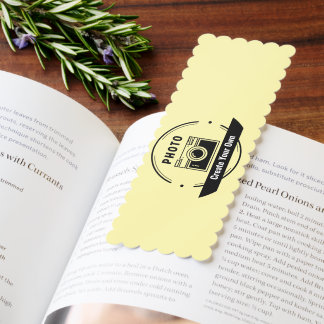 Glossy Laminated Bookmark - Custom Name or Photo!