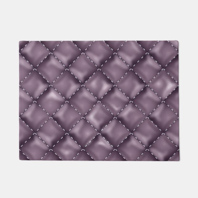 Glossy Leather Texture Doormat (Front)