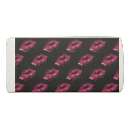 Glossy Lips Pencil Eraser