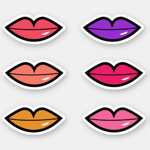 Glossy Lips Sticker
