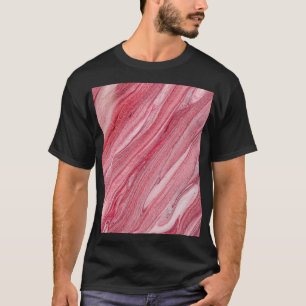 Glossy Nail Polish: Textured Background T-Shirt