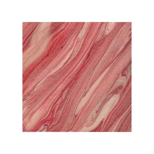 Glossy Nail Polish: Textured Background Wood Wall Art (Front)