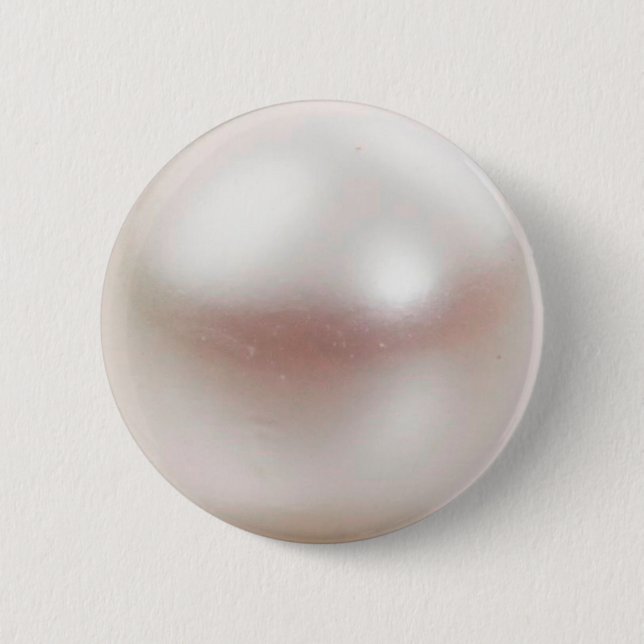 Glossy Pearlescent realistic pearl texture Button (Front)