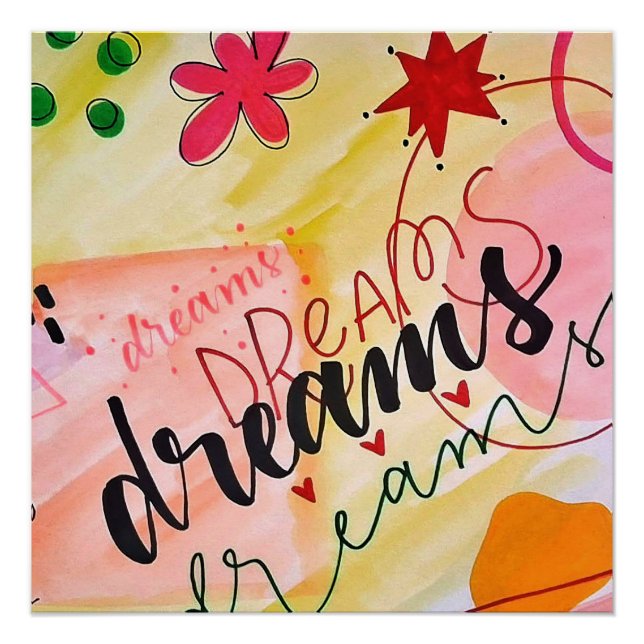 Glossy Poster Dreams (Front)