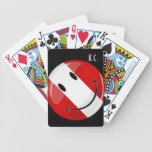 Glossy Round Smiling Peruvian Flag Bicycle Playing Cards Glossy Round Smiling Peruvian Flag Bicycle Playing Cards