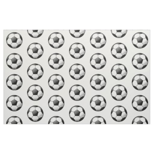 Glossy Round Soccer Ball Fabric