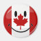 Glossy Smiling Canadian Flag