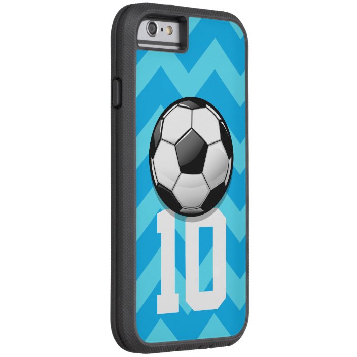 Glossy Soccer Ball CaseMate iPhone Case