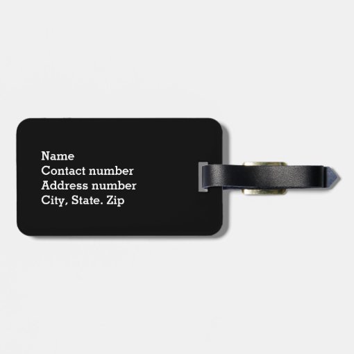 Glossy Soccer Ball Luggage Tag Zazzle