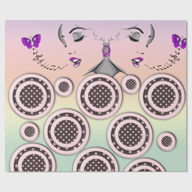 Glossy Wrapping Paper (Flat)