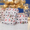 Glossy Wrapping Paper Ace Playing Cards | Zazzle