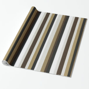 Glossy Wrapping Paper Brown & Beige Nature 
