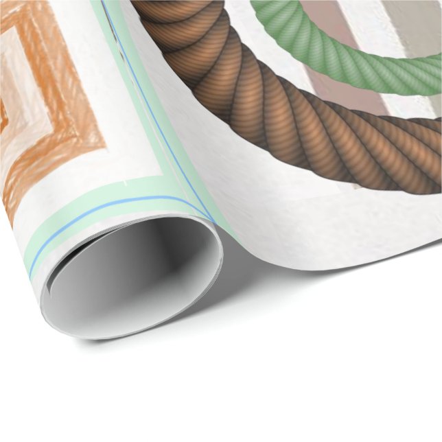 Glossy Wrapping Paper Circular (Roll Corner)