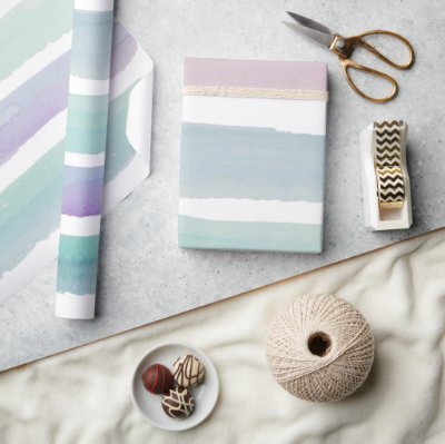 Glossy Wrapping Paper Pastel Colors 