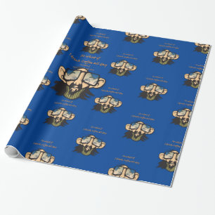 Glossy Wrapping Paper, So What if i Drink Coffee Paper