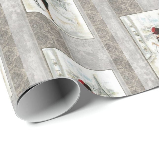 Glossy Wrapping Paper Victorian (Roll Corner)