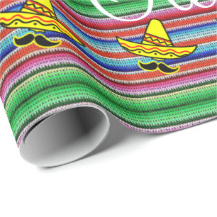 Glossy Wrapping Paper Viva Mexican Ole Ola