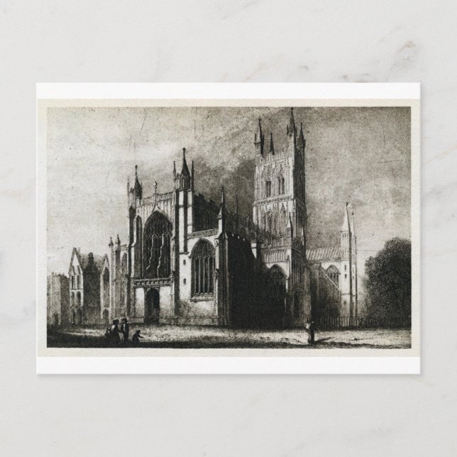 Gloucester Cathedral Postcard (Front)