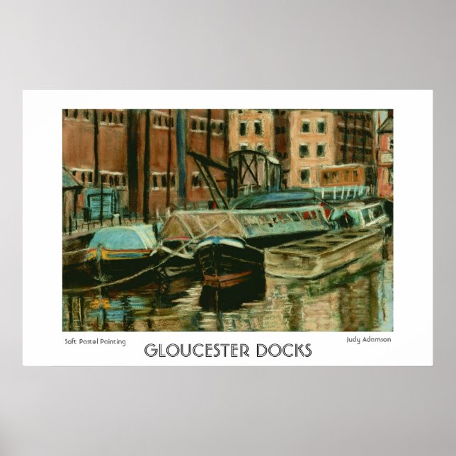 Gloucester Docks Print or Poster (Front)