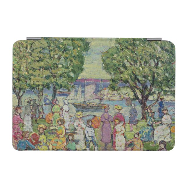 Gloucester Harbour (oil on canvas) iPad Mini Cover (Horizontal)