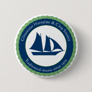 Gloucester Hornpipe and Clog Society Button