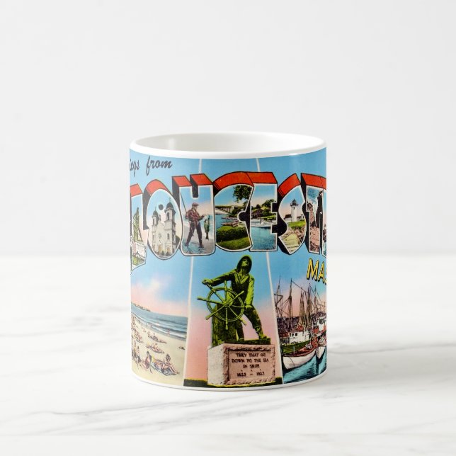  Gloucester MA Greetings Mug (Center)