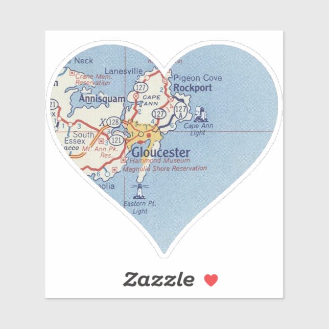 Gloucester MA Sticker (Sheet)