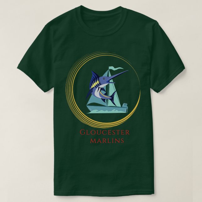 Gloucester Marlins TShirt (Design Front)