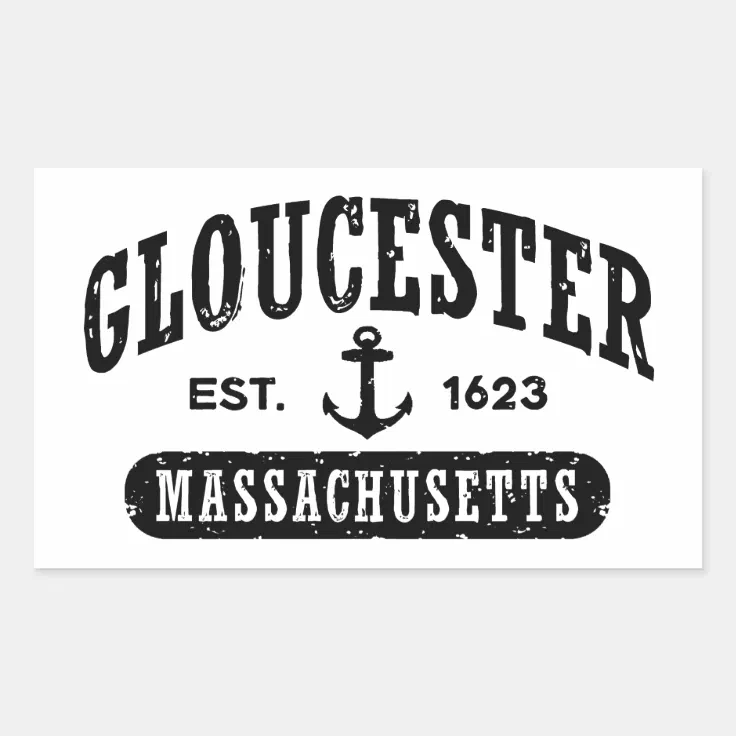 Gloucester Massachusetts Rectangular Sticker Zazzle