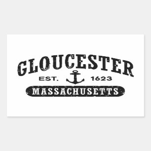 Gloucester Massachusetts Rectangular Sticker