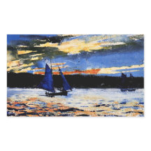 Gloucester Sunset by Winslow Homer