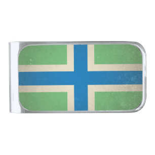 Gloucestershire Silver Finish Money Clip
