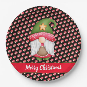 Glove Gnome Customize Color and Text Paper Plates