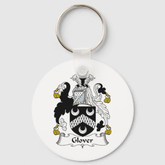 Glover Family Crest Keychain